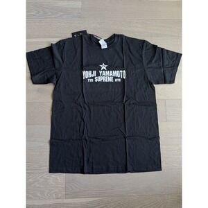 Large Supreme Yohji Yamamoto Y's Star Tee Black FW25 ✅❤️ BRAND NEW SHIPS ASAP